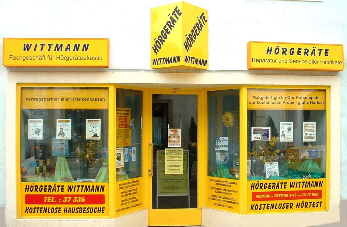 Geschäft Hörgeräte Wittmann in Klosterneuburg